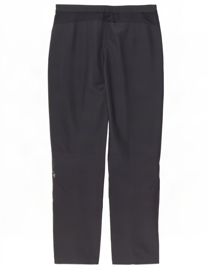 Adidas Damen Clima Proof Windjacke Hose UK 12 Mittelgraues Polyester