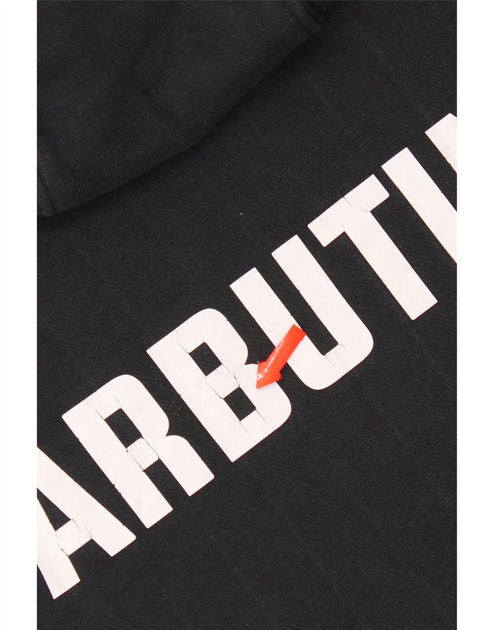 Nike Herren-Kapuzenpullover mit Grafik, mittelschwarz, Baumwolle