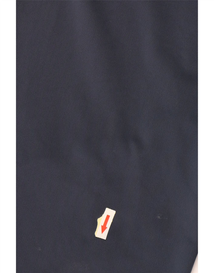 Diadora Herren-Trainingsanzug-Top-Jacke, UK 40, mittleres Marineblau, Farbblock