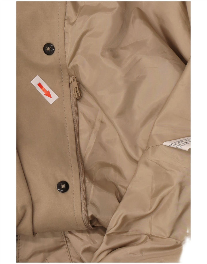 Zara Herren Trenchcoat UK 38 Medium Beige Polyester