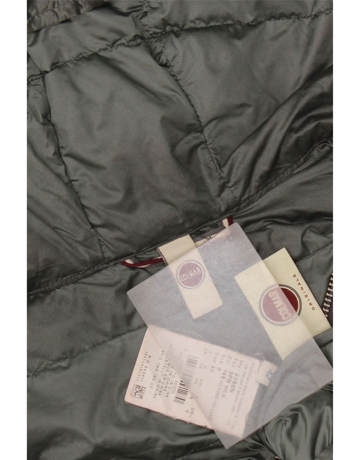 Colmar Damen Wattierte Jacke mit Kapuze IT 42 Mittelgrün