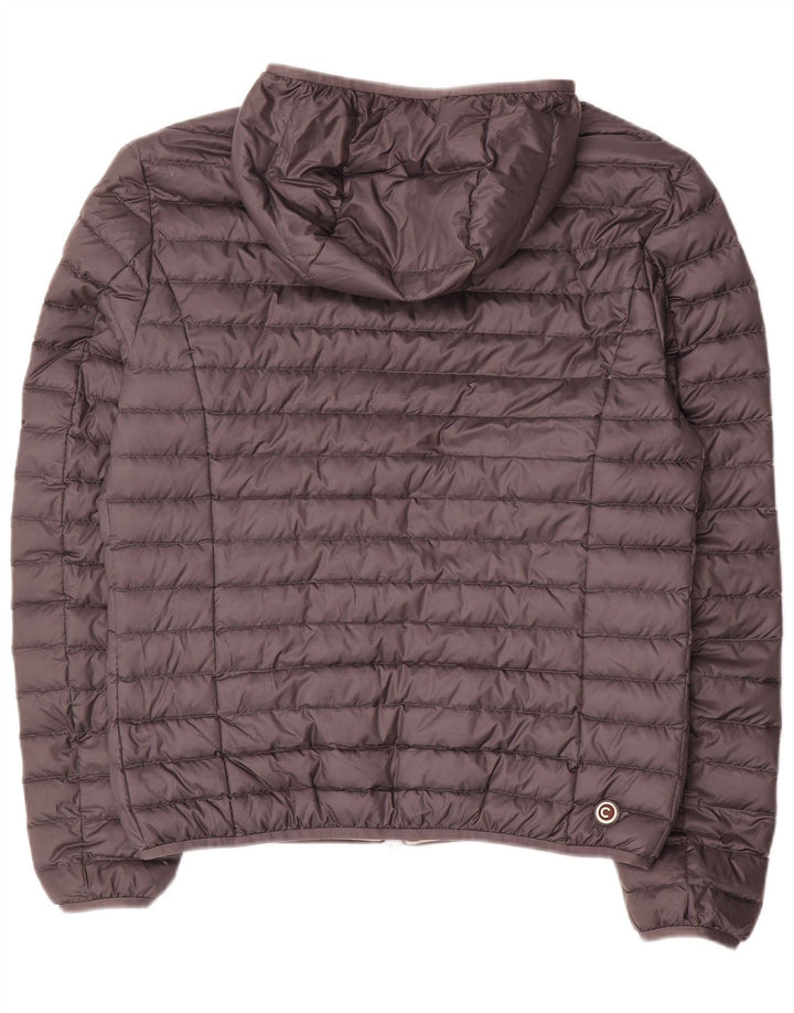 Colmar Herren-Kapuzenjacke, wattiert, IT 50, mittelgraues Polyester