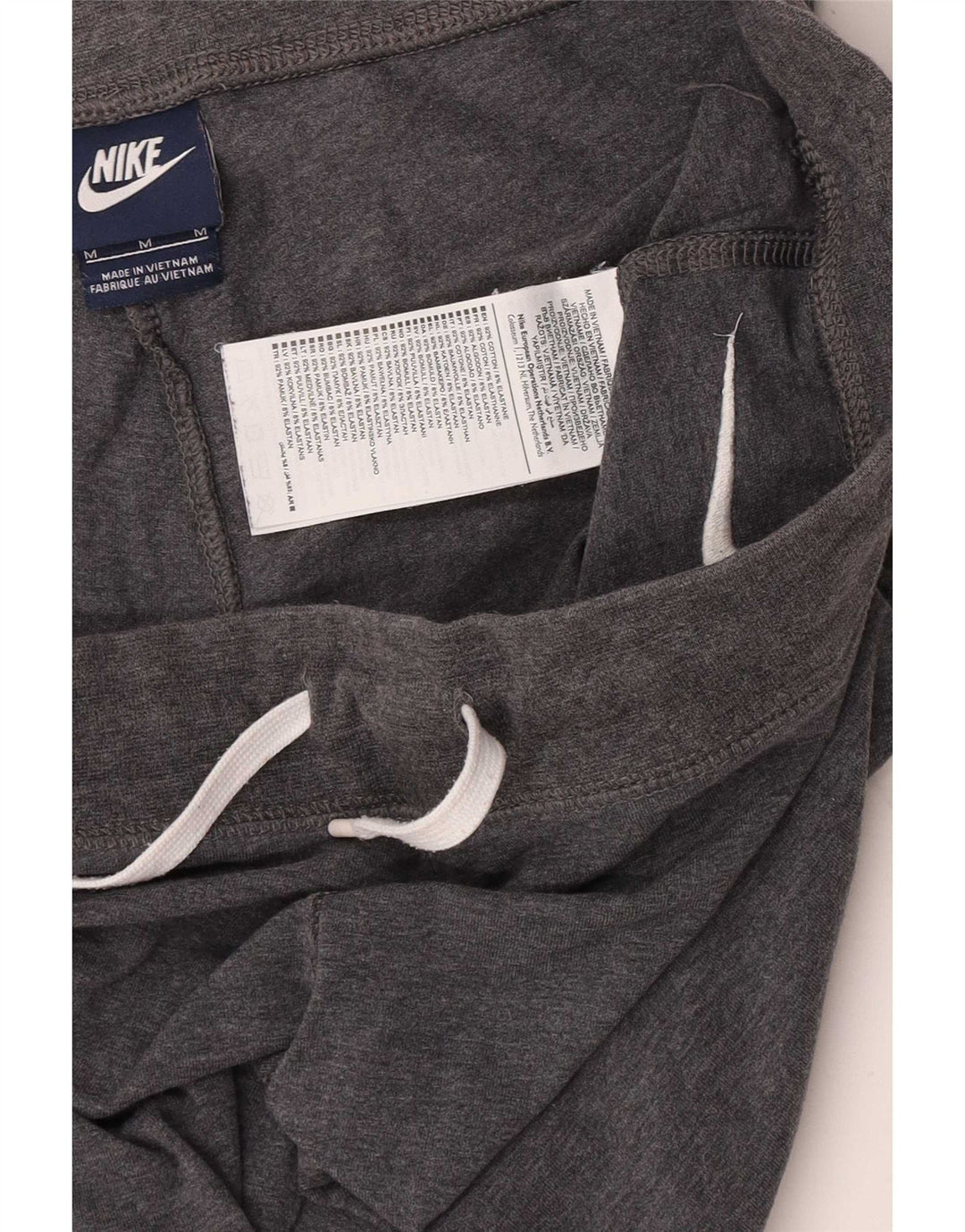 Nike Damen-Trainingshose, UK 14, mittelgraue Baumwolle