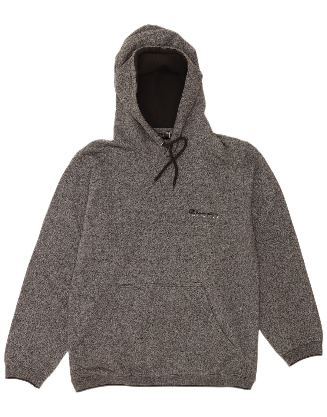 Champion Herren-Kapuzenpullover mit normaler Passform, groß, grau meliert
