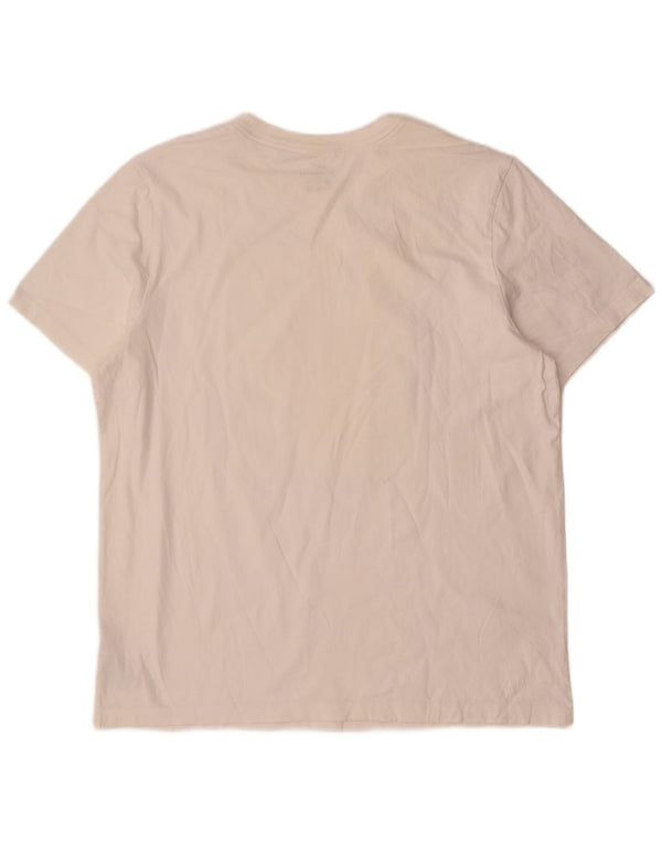 Nike Herren-T-Shirt mit Grafik, XL, weiße Baumwolle