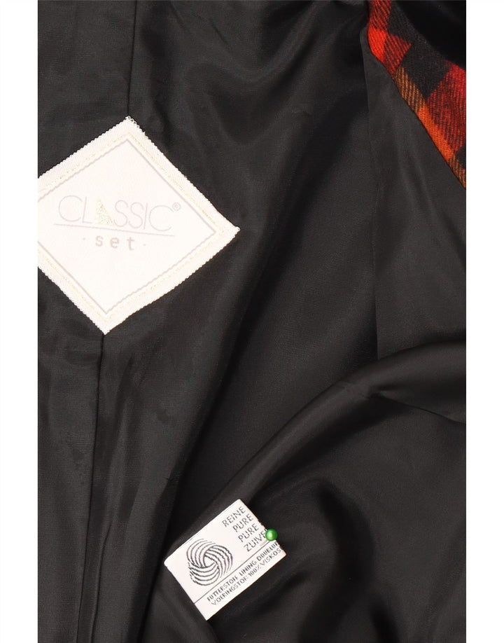 CLASSIC Damen-Blazer-Jacke, UK 16, groß, mehrfarbig, Gingham