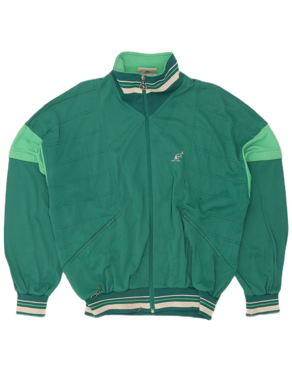 AUSTRALIAN L'ALPINA Herren-Trainingsanzug-Oberteiljacke IT 50 Mittelgrün