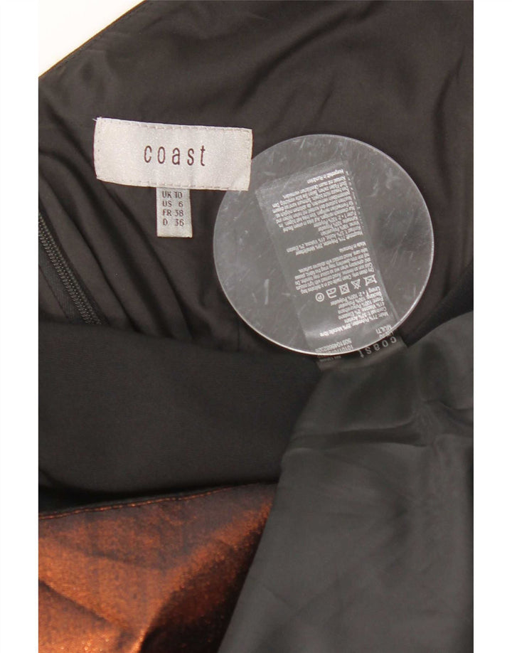 Asymmetrisches Kleid für Damen von Coast, UK 10, Größe S, mehrfarbig, Farbblock