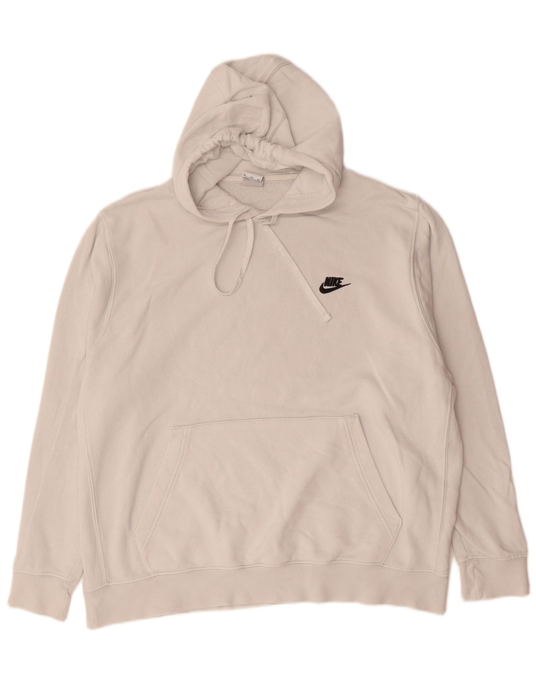 Nike Herren Hoodie Pullover 2XL Weiße Baumwolle