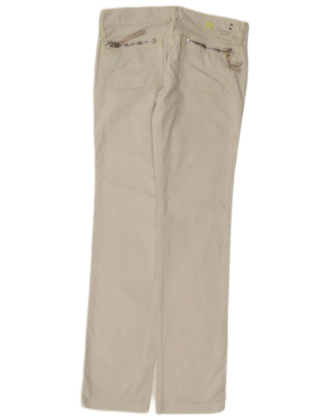 Diesel Damen Slim Jeans W27 L31 Weiße Baumwolle