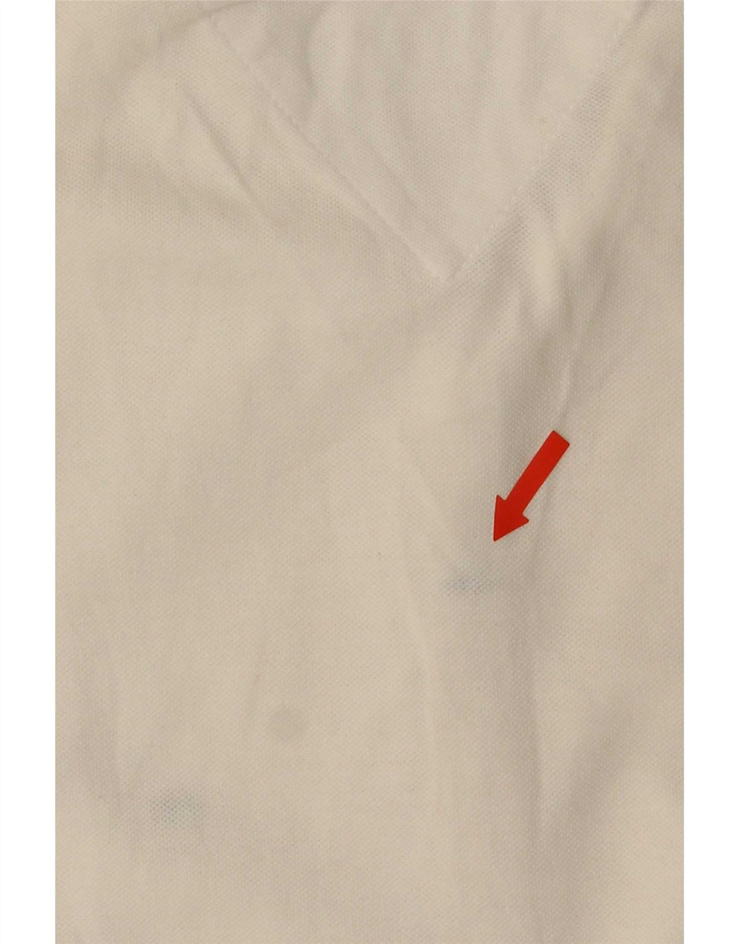 Tommy Hilfiger Damen Poloshirt UK 12 Mittelweiße Baumwolle