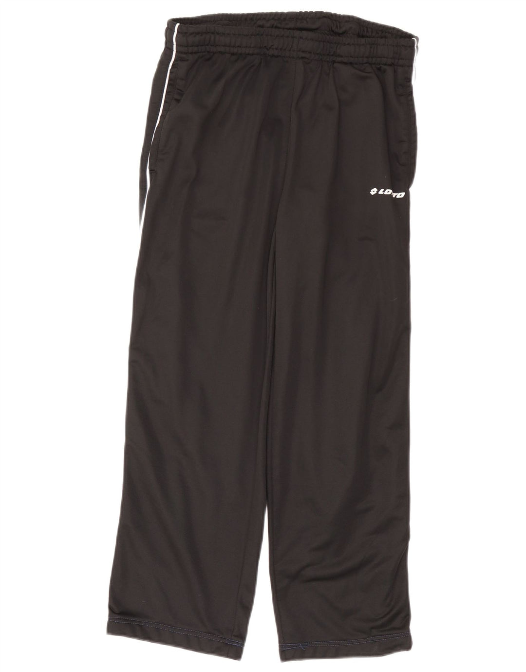 Lotto Herren-Trainingshose XL, schwarzes Polyester