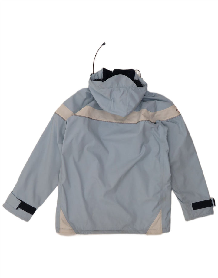 MUSTO Damen-Windbreaker-Jacke in Übergröße, Gr. 8, Blau, Farbblock