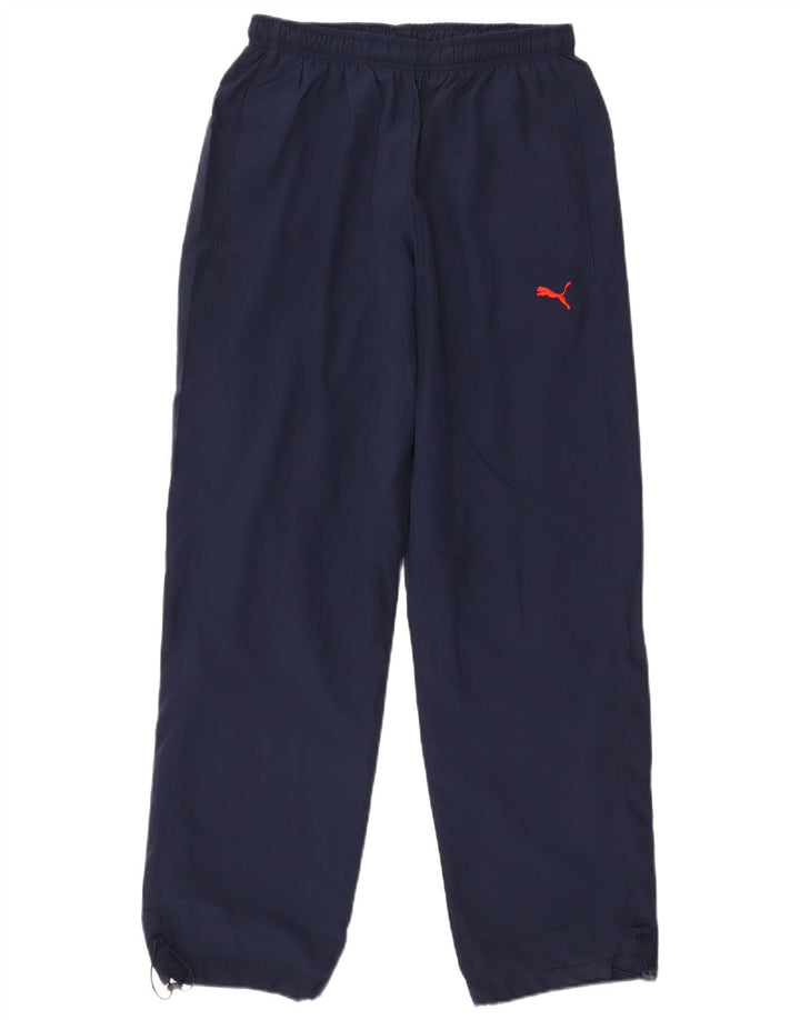 Puma Herren-Trainingshose mit Grafik, mittelgroß, Marineblau