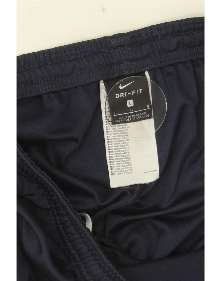 Nike Herren-Trainingshose, groß, marineblaues Polyester