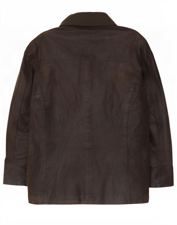 Bata Herren Lederjacke IT 54 2XL Braun