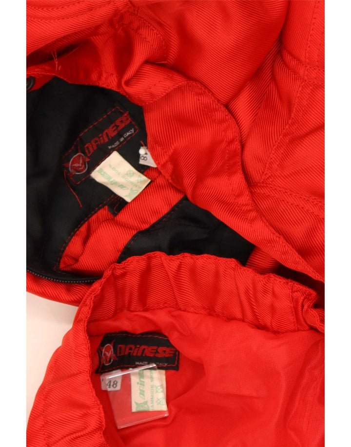 Dainese Herren Motorstyle 2-teiliges Set IT 48 Medium W30 L31 Rot Polyamid