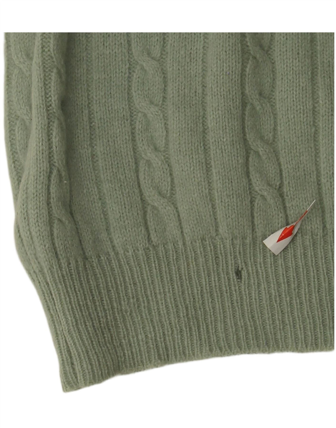 Free Style Herren-Pullover mit Rundhalsausschnitt, Größe L, grüne Wolle