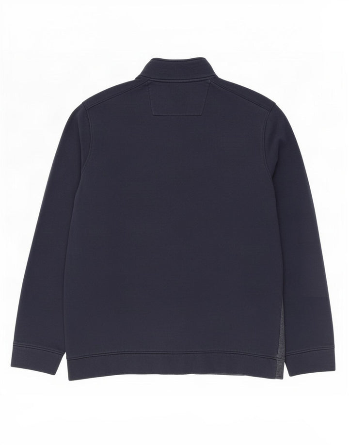 Calvin Klein Herren-Trainingsanzugoberteil, große marineblaue Baumwolle