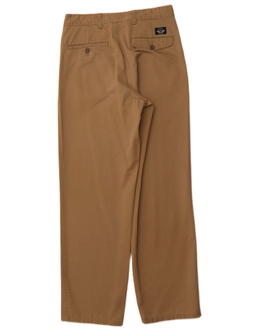 DOCKERS Herren Khakis Pegged Chino Hose W30 L32 Beige Baumwolle