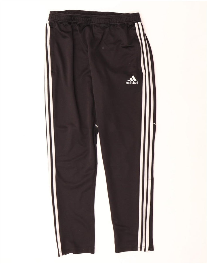 ADIDAS Herren-Trainingshose, groß, aus schwarzem Polyester