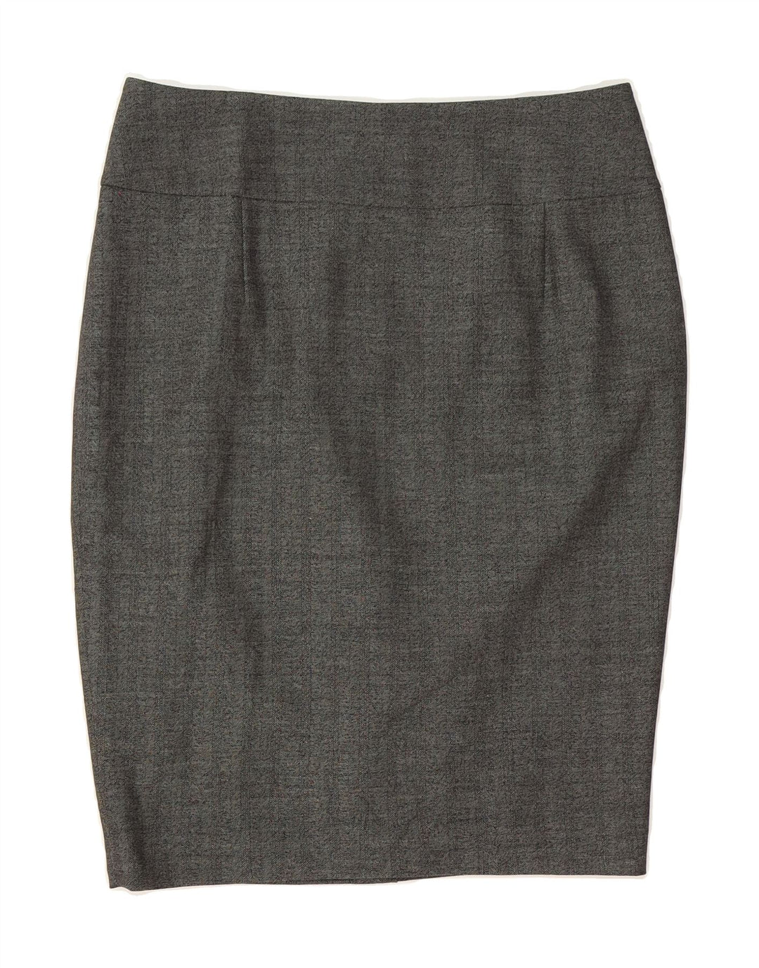 MOSSIMO Womens Pencil Skirt US 8 Medium W30 Grey Chevron Polyester Vintage Mossimo and Second-Hand Mossimo from Messina Hembry 