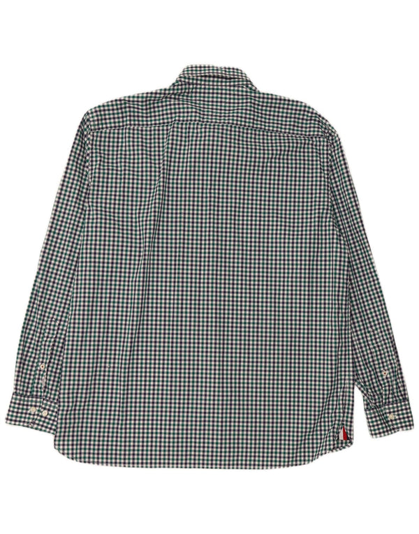 Tommy Hilfiger Herren-Hemd mit normaler Passform, 2XL, mehrfarbig, Gingham-Baumwolle