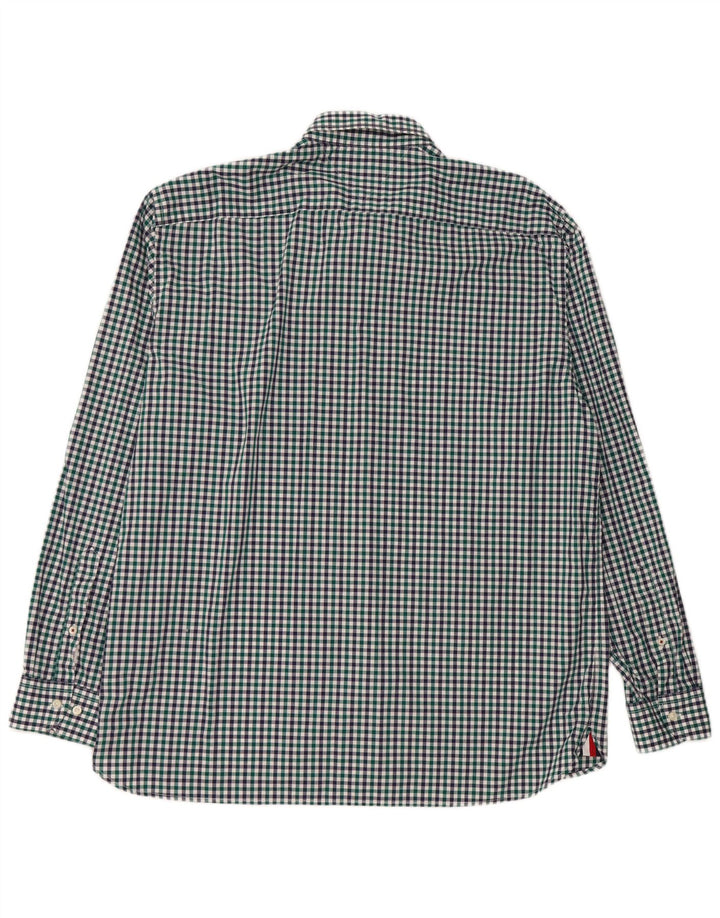 Tommy Hilfiger Herren-Hemd mit normaler Passform, 2XL, mehrfarbig, Gingham-Baumwolle