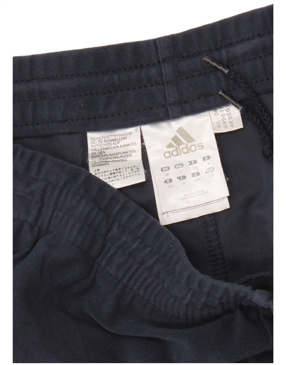 Adidas Herren-Trainingshose XL, Marineblau, Polyester