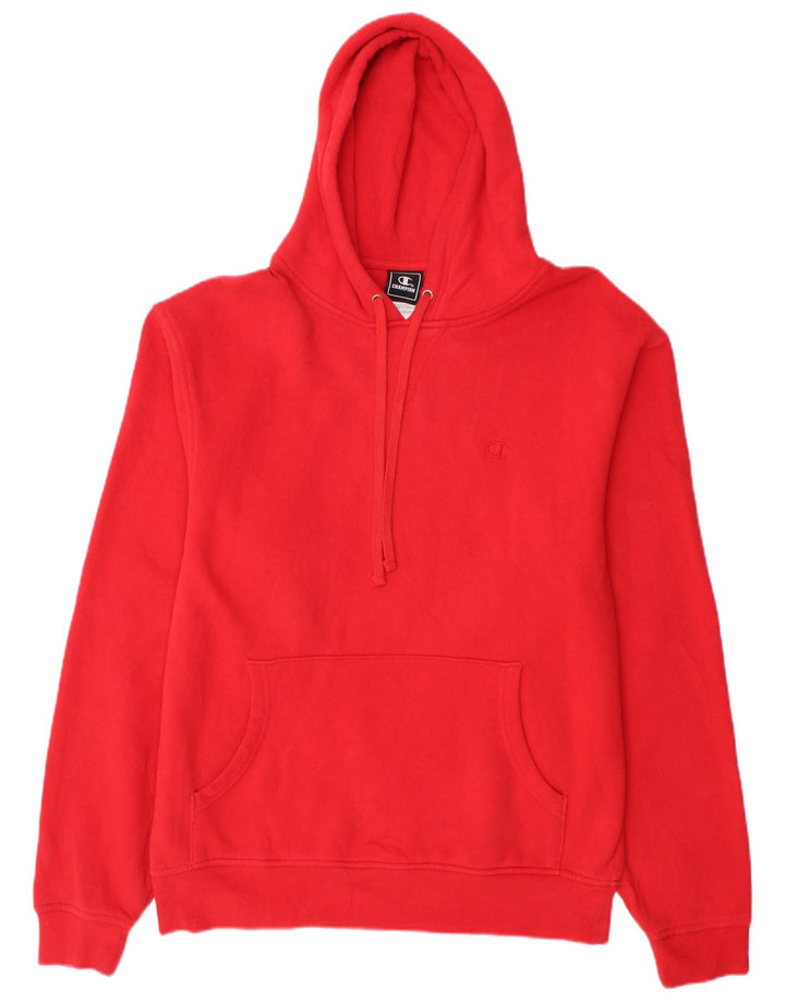 Champion Herren Kapuzenpullover XL aus roter Baumwolle