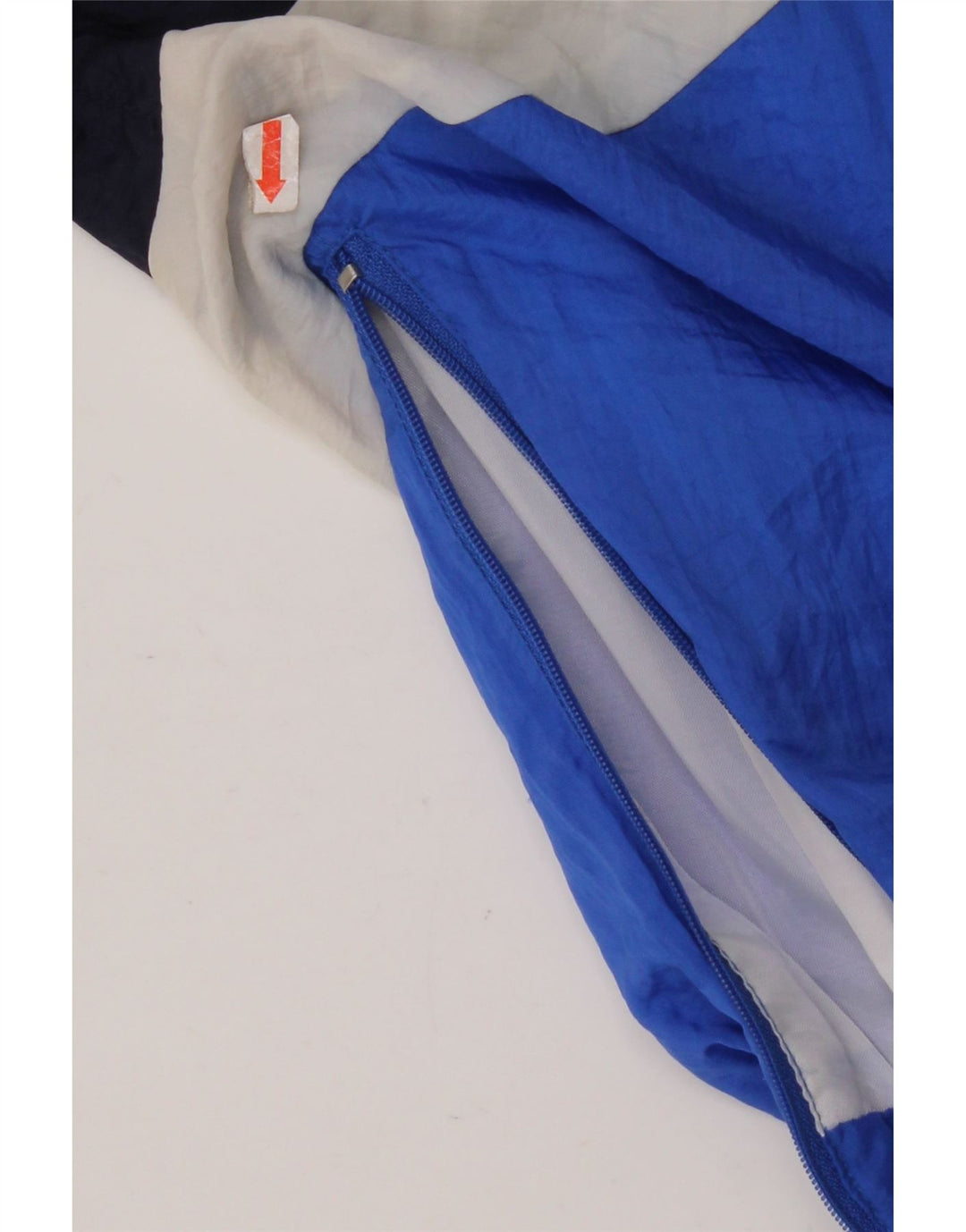 VINTAGE Herren-Trainingshose, Jogginghose, Mittelblau, Farbblock