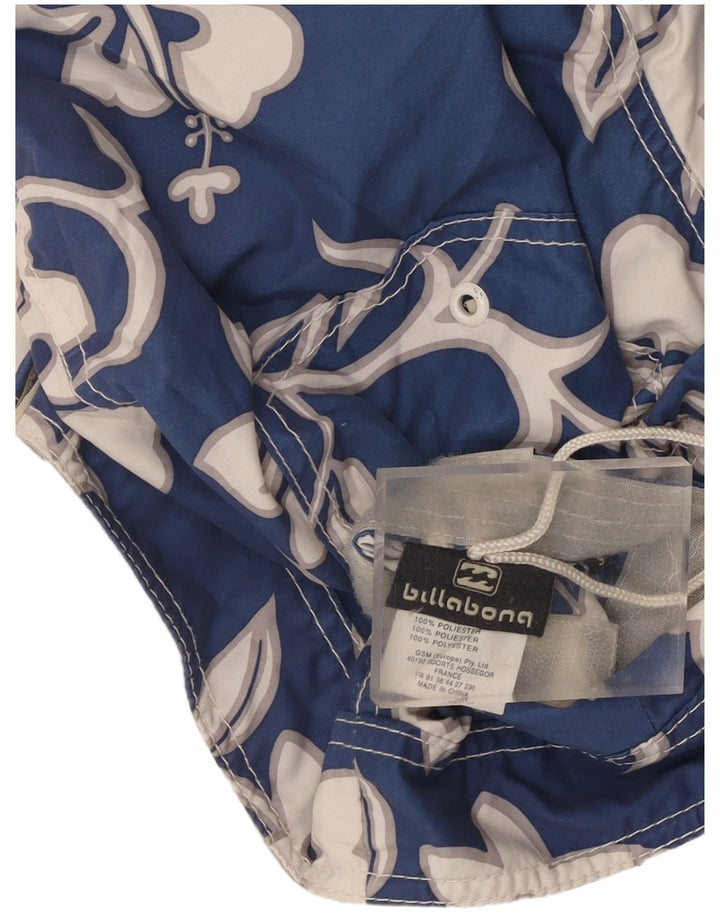 Billabong Herren Wende-Badeshorts, klein, grau, geblümt, Polyester