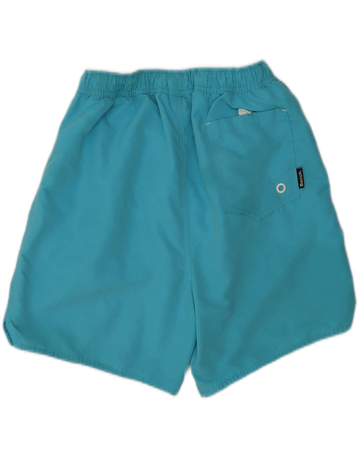 Bench Herren-Badeshorts mit Grafik, mittelblau, Polyester