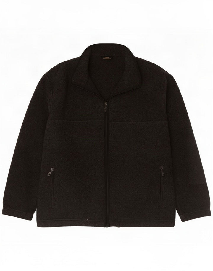 Marks & Spencer Herren St. Michael Fleecejacke UK 42 XL Grau Polyester