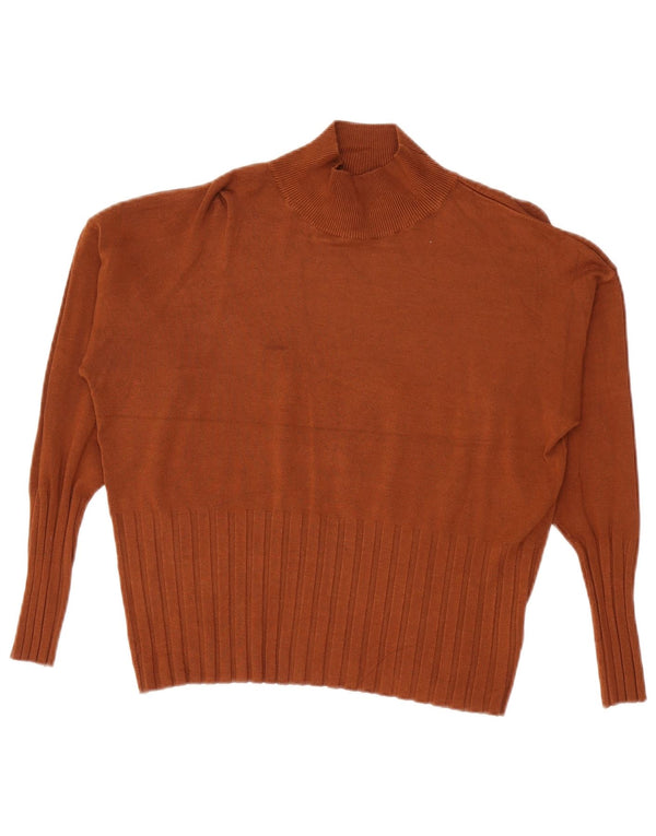 Marks & Spencer Rollkragenpullover für Damen, UK 18, XL, Burgunderrot, Viskose