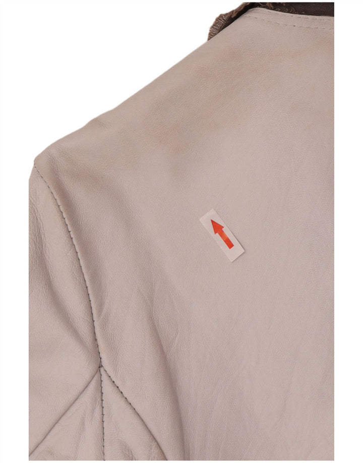 Victory Damen-Blazerjacke mit 1 Knopf, IT 44, Mittel, gebrochenes Weiß, klassisch