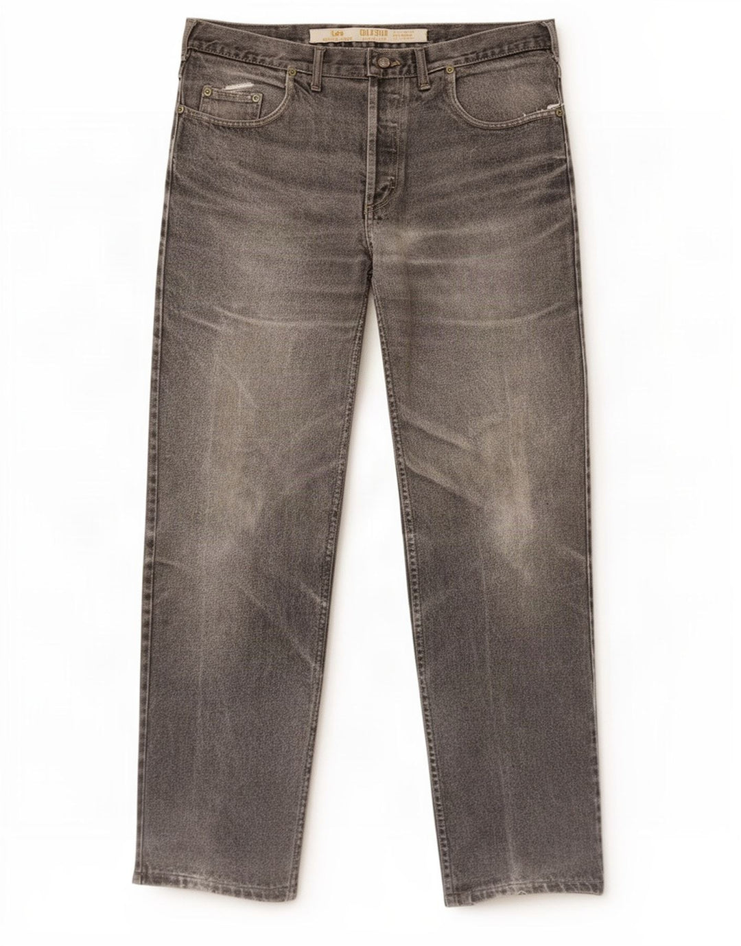 Lee Herren Loose Jeans W36 L32 Graue Baumwolle