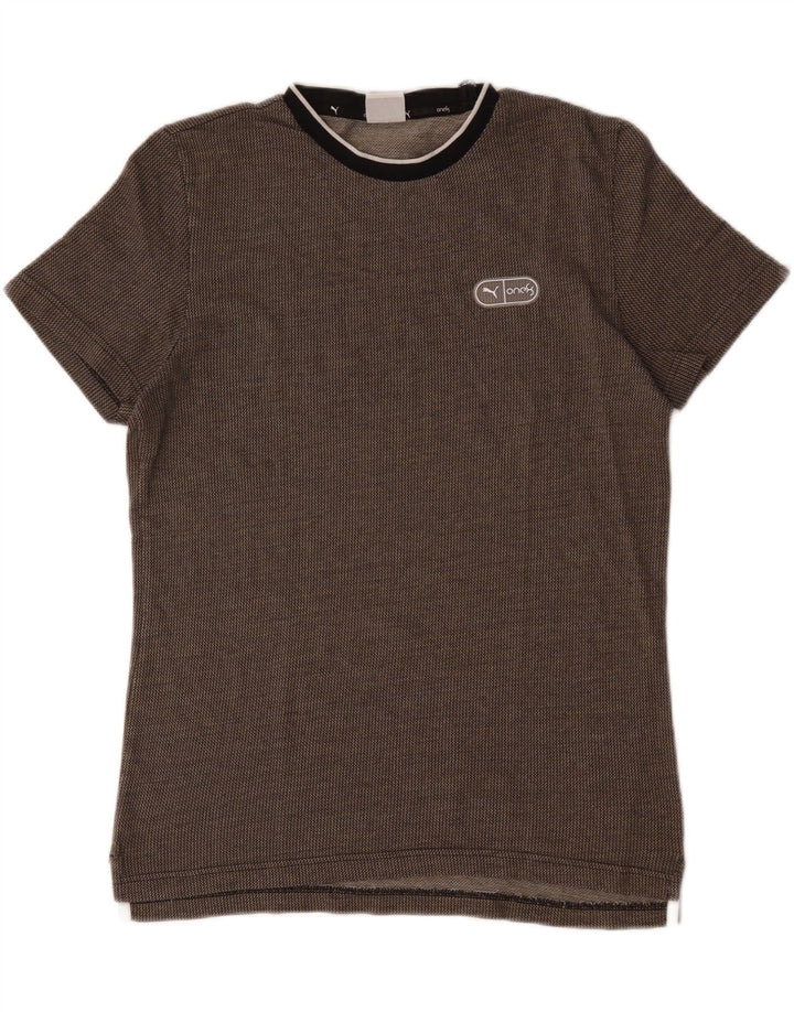 Puma Herren T-Shirt Top Mittelbraun