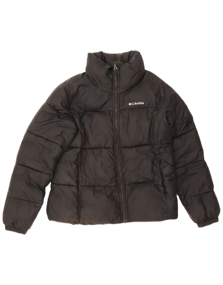 Columbia Herren Wattierte Jacke UK 38 Medium Schwarz Polyester