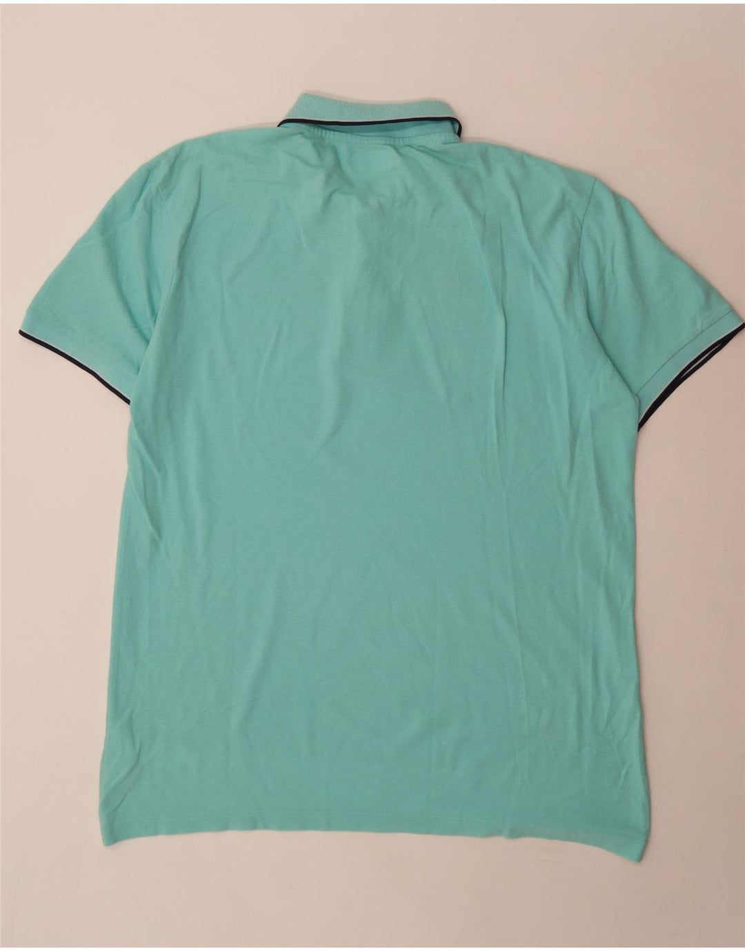 Kappa Herren Poloshirt 3XL Türkis Baumwolle