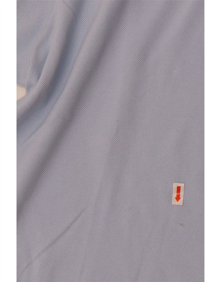 Lacoste Herren-Poloshirt mit klassischer Passform, Größe 7 2XL, blaue Baumwolle