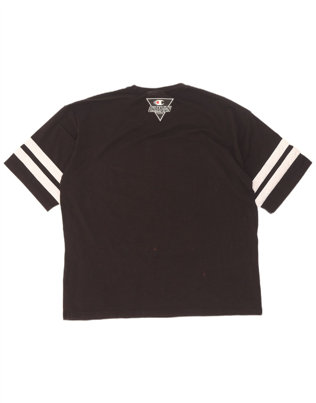Champion Herren T-Shirt mit Grafik, mittelgroß, Schwarz