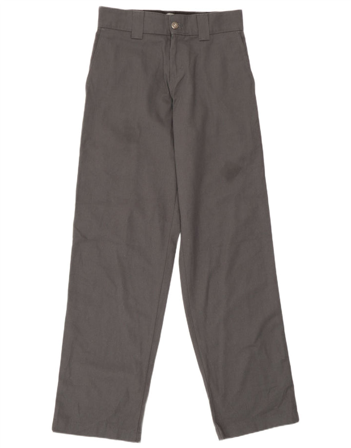 Dickies Damen Skateboarding Straight Cargo Hose W26 L32 Grau Polyester
