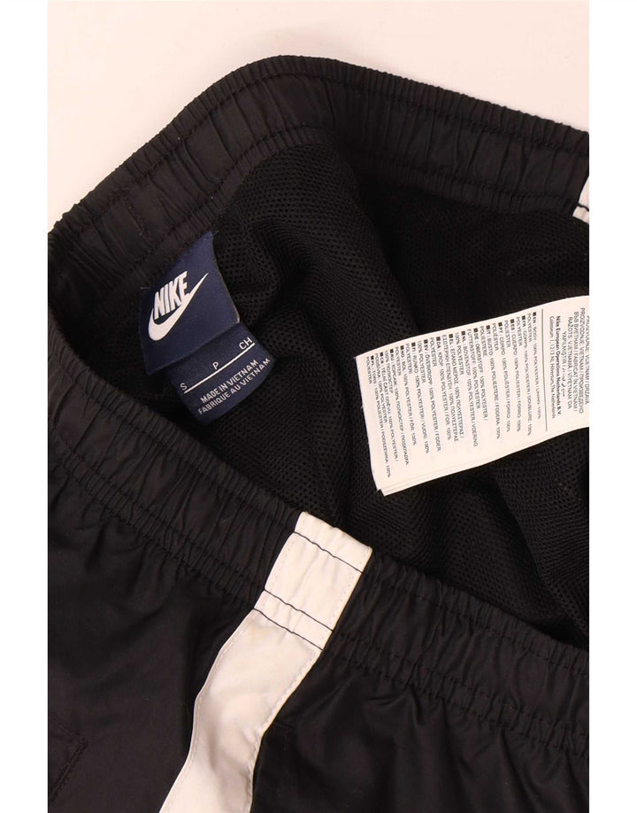Nike Herren-Trainingshose, Jogginghose, Größe S, Schwarz, Farbblock-Polyester