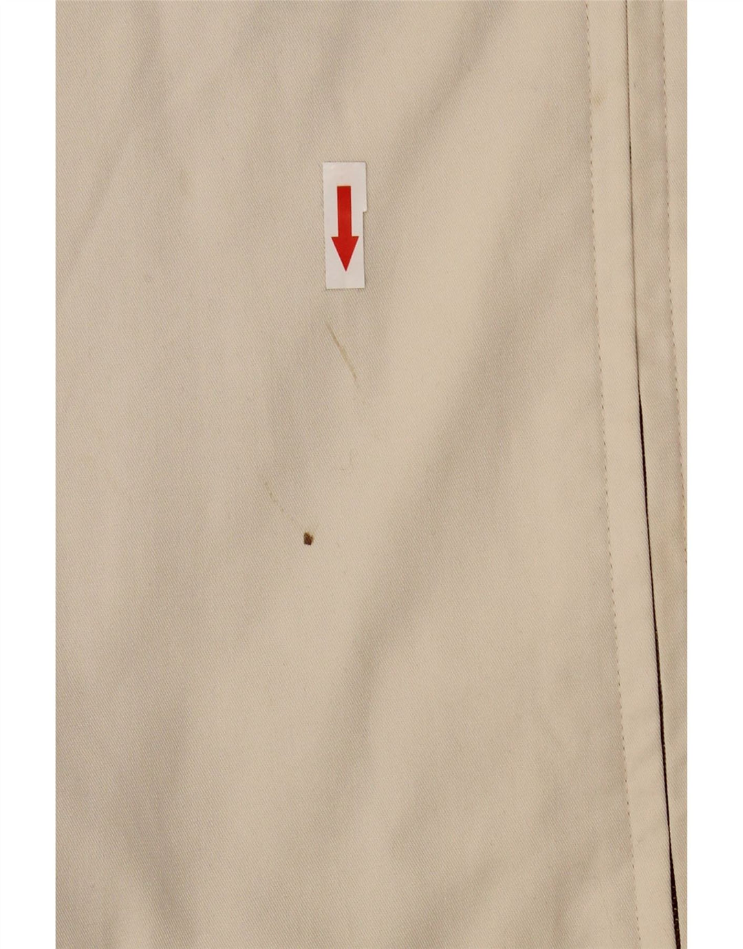 Marks & Spencer Herren Bomberjacke UK 40 Large Beige Baumwolle