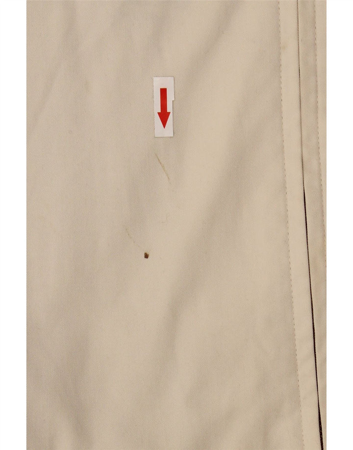 Marks & Spencer Herren Bomberjacke UK 40 Large Beige Baumwolle