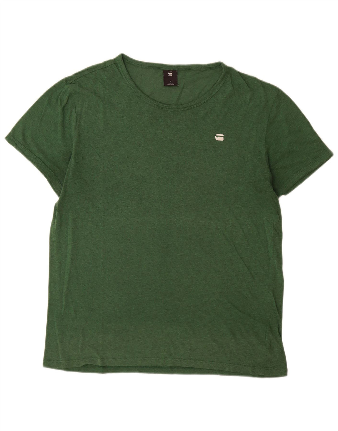 G-Star Herren T-Shirt Top Large Grün Baumwolle