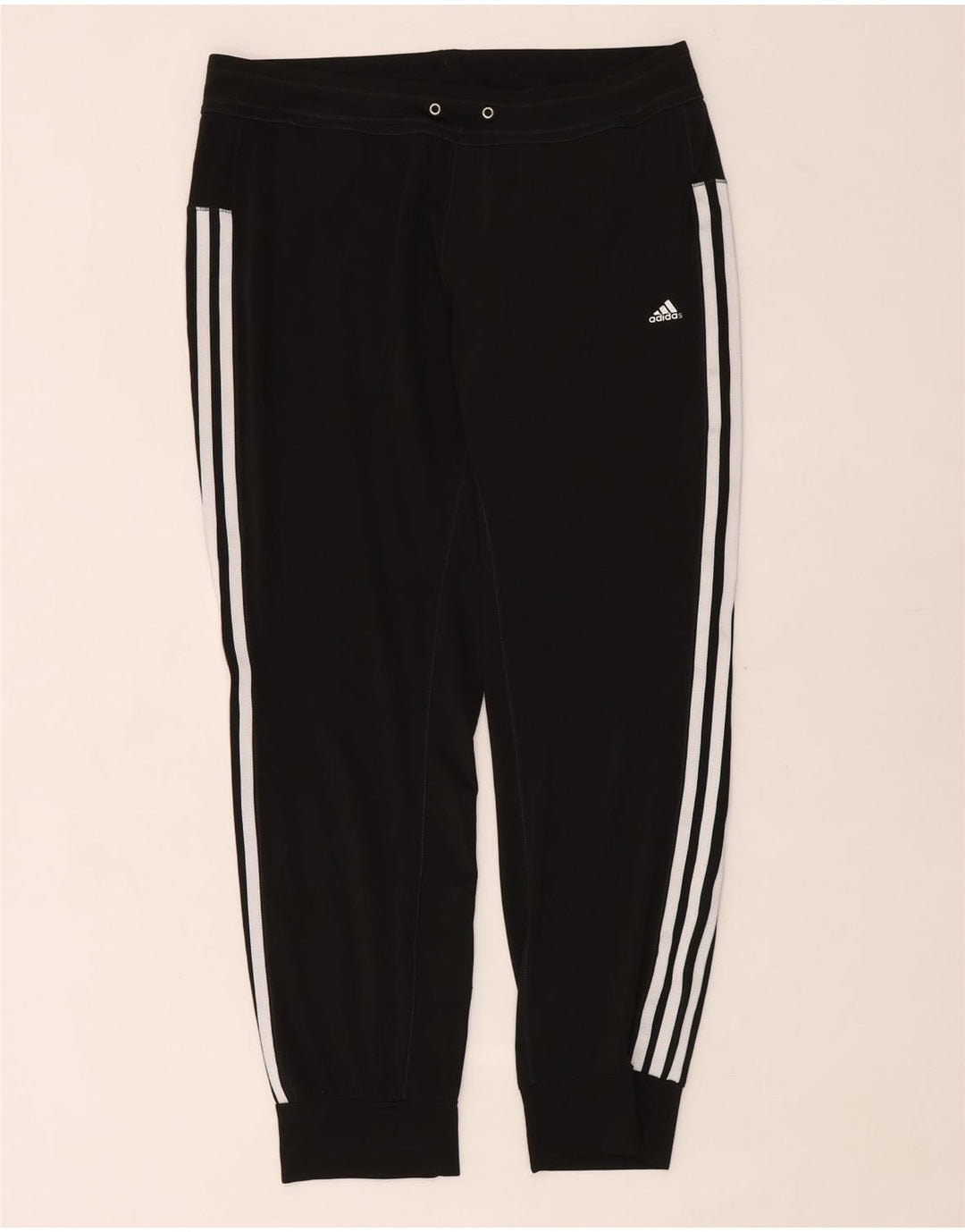 Adidas Damen Climacool Trainingshose Jogger UK 12/14 Medium Schwarz