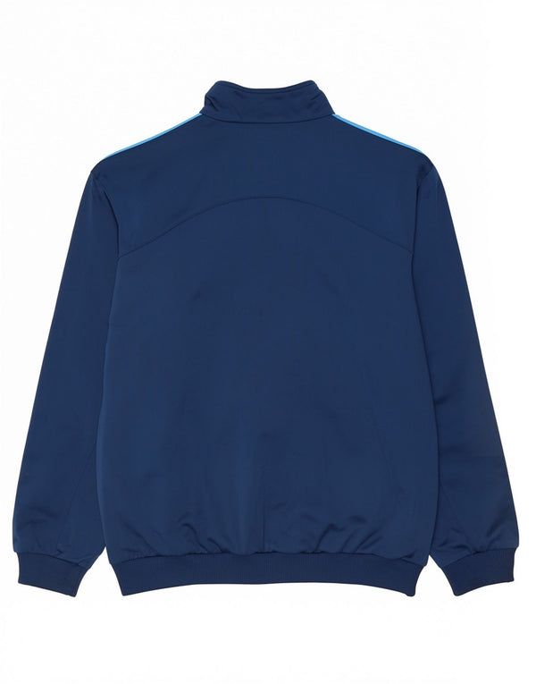 Adidas Jungen Trainingsanzug Top Jacke 13-14 Jahre Marineblau Polyester Sport