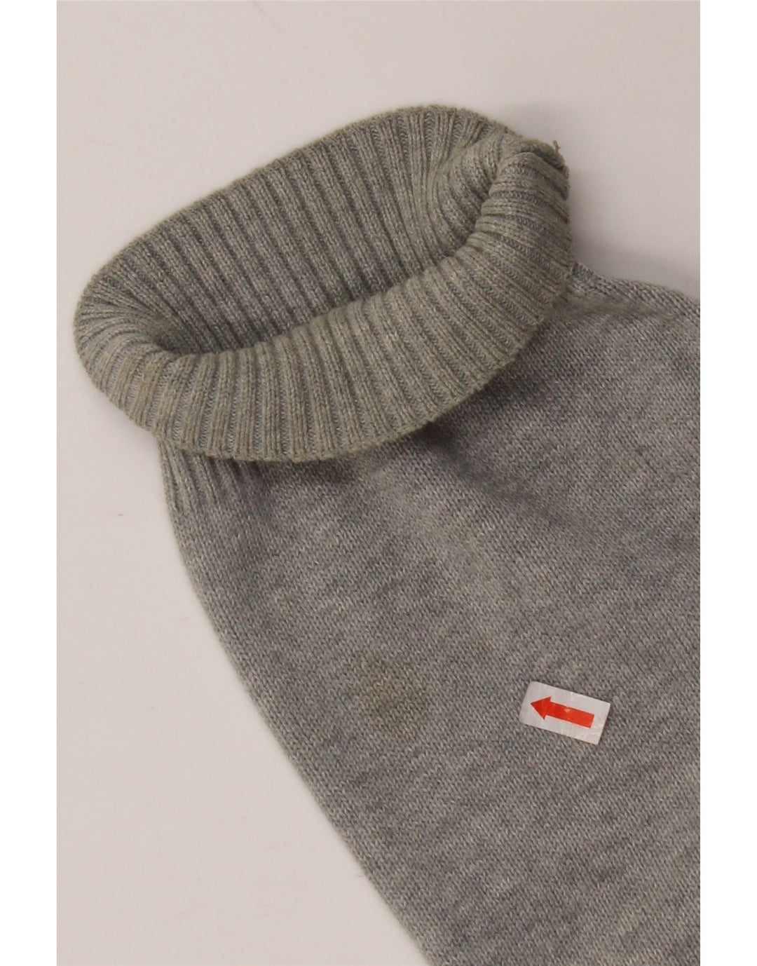 NAUTICA Herren-Pullover mit Reißverschluss am Hals, XL, graue Argyle-/Diamant-Baumwolle